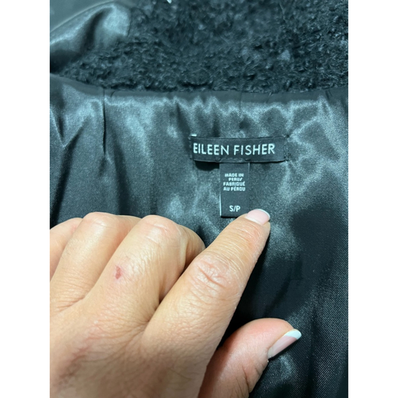 Women's Eileen Fisher Vest Size S Black - Picture 6 of 6